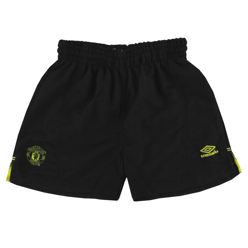 1999-00 Manchester United Umbro Goalkeeper Shorts Y