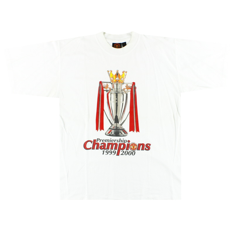 1999 Manchester United Umbro ’Premier League Winners’ Tee XL