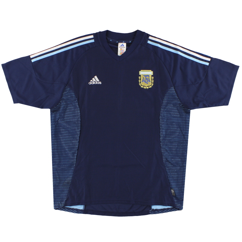 2002-04 Argentina adidas Away Shirt *Mint* L
