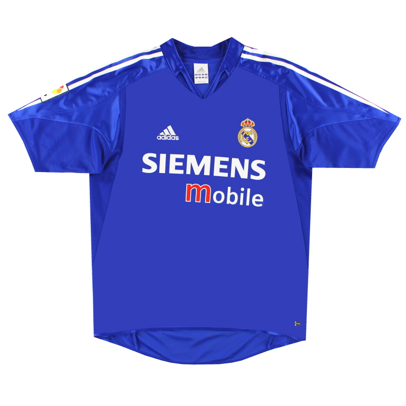 2004-05 Real Madrid adidas Third Shirt XL