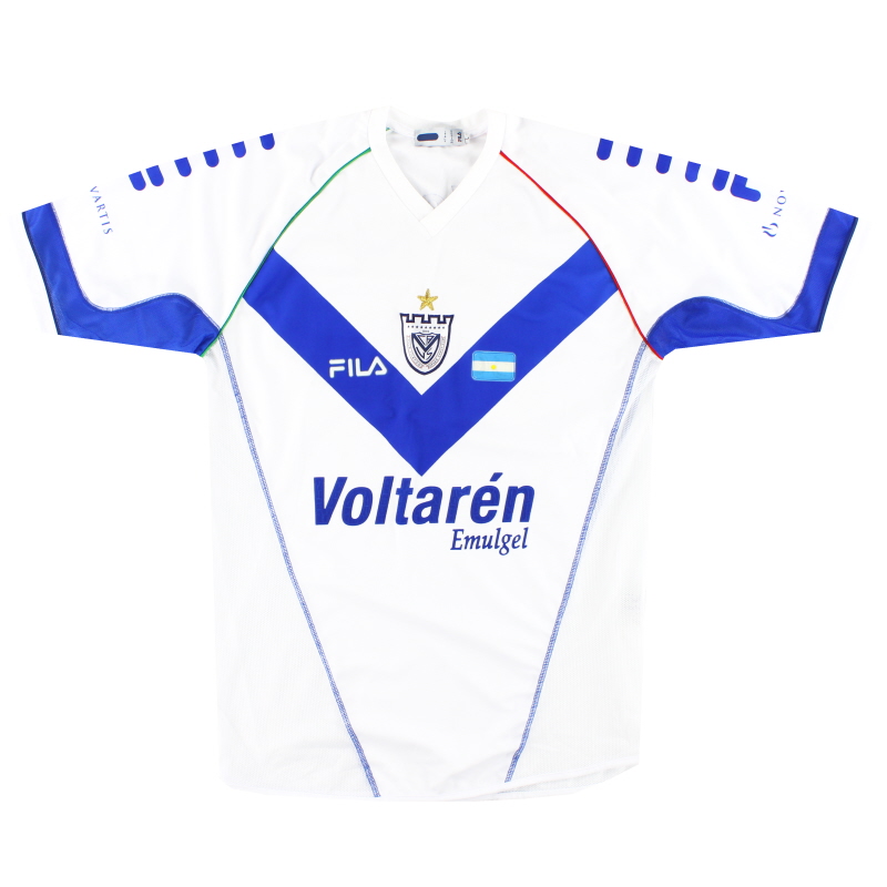 2004 Velez Sarsfield Fila Cup Shirt *As New* L
