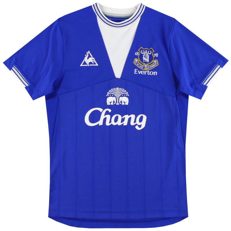 2009-10 Everton Le Coq Sportif Home Shirt L