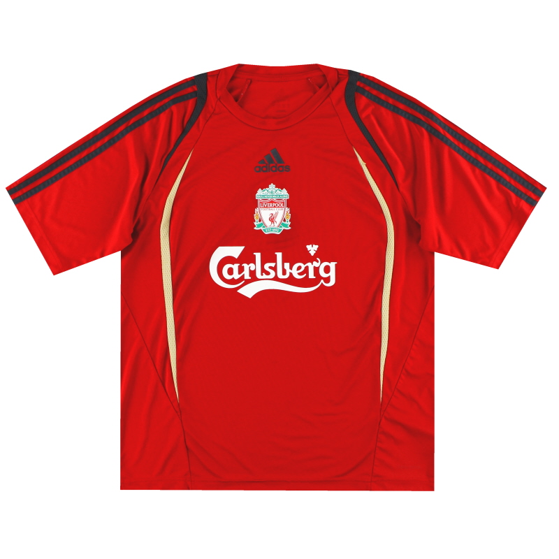 2009-10 Liverpool adidas Training Shirt L