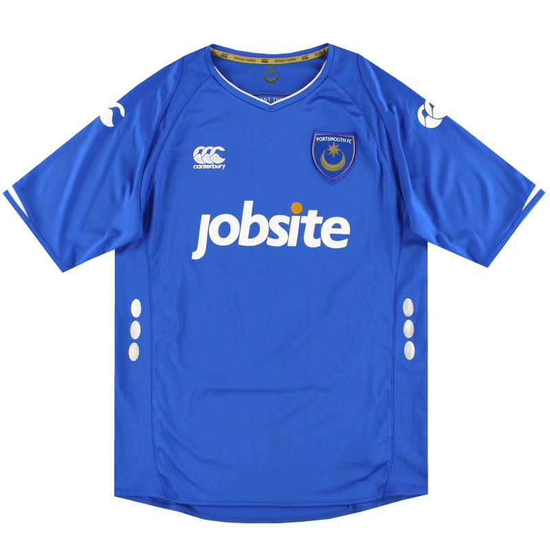 2009-10 Portsmouth Canterbury Home Shirt M