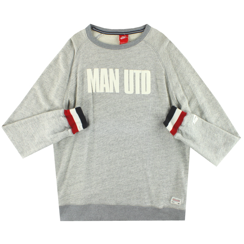 2011-12 Manchester United Nike Sweatshirt L