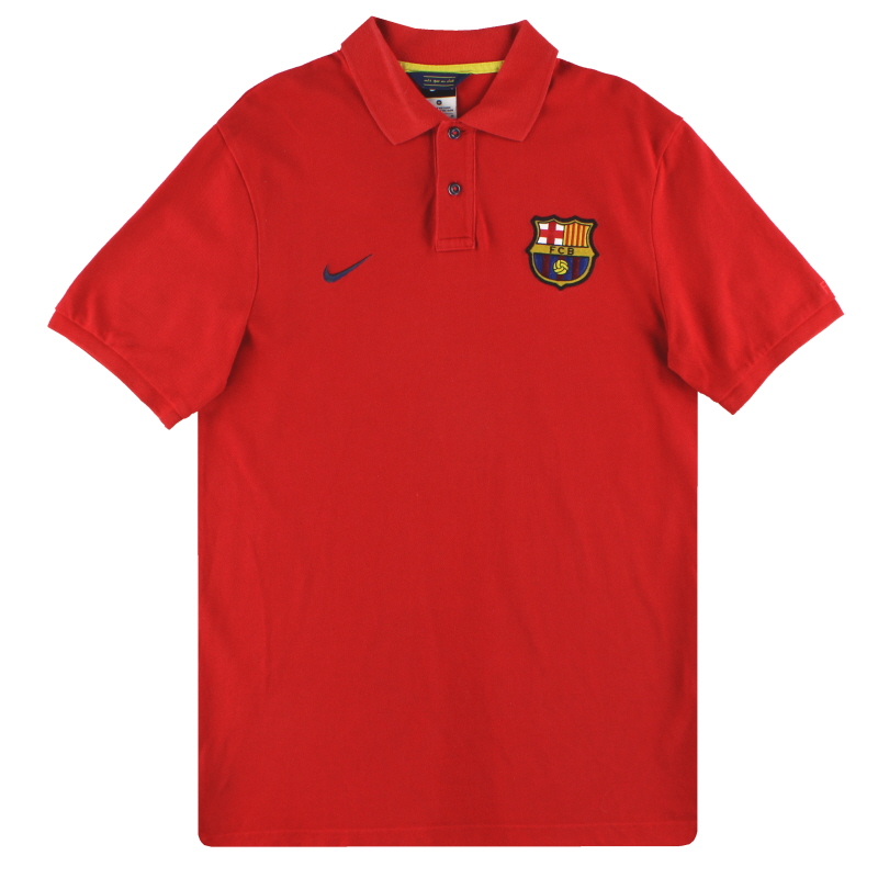 2013-14 Barcelona Nike Polo Shirt *Mint* M