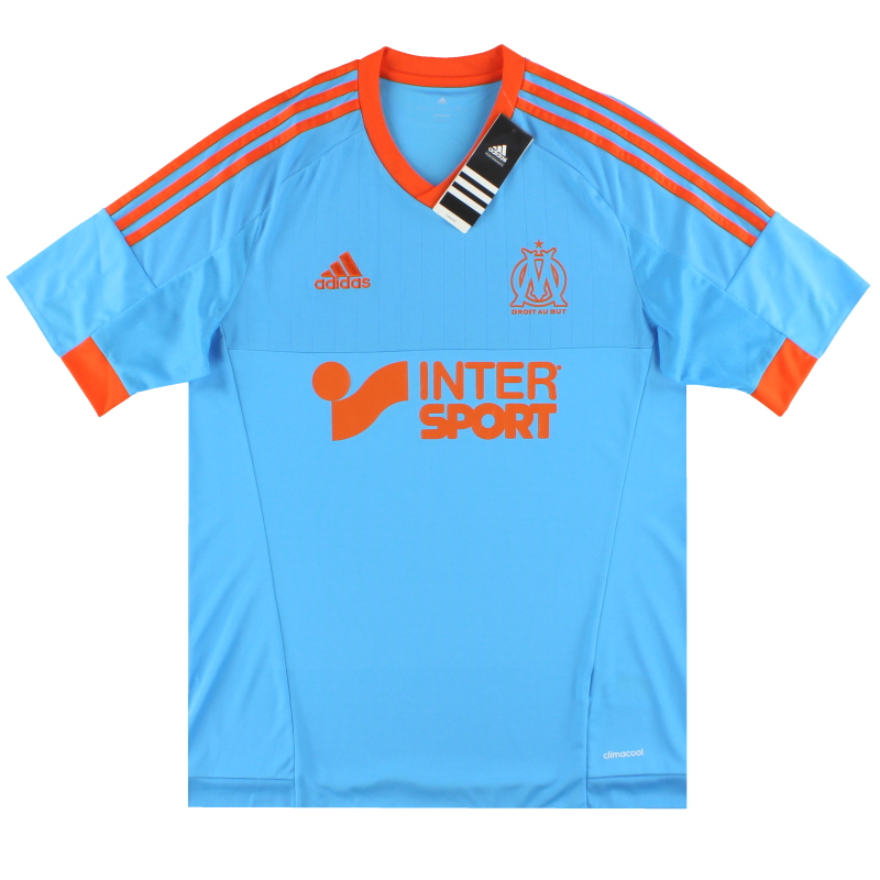 2014-15 Olympique Marseille adidas Fourth Shirt *BNIB*