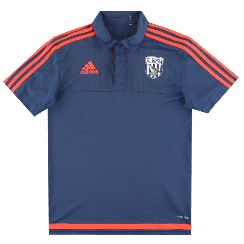 2015-16 West Brom adidas Polo Shirt S
