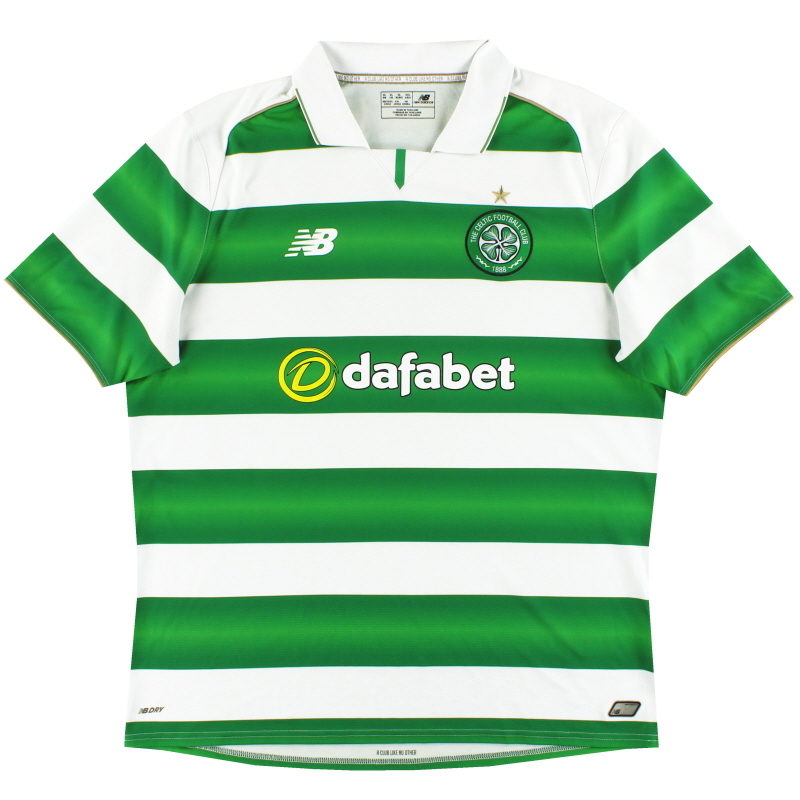 2016-17 Celtic New Balance Home Shirt XL
