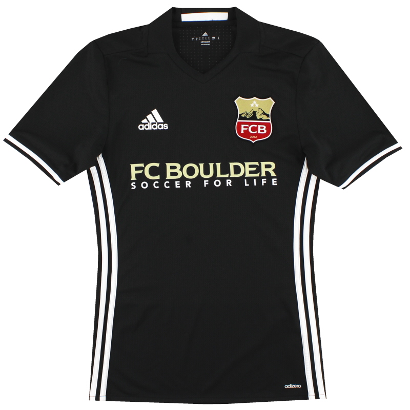 2017 FC Boulder adidas Womens Home Shirt #3 S