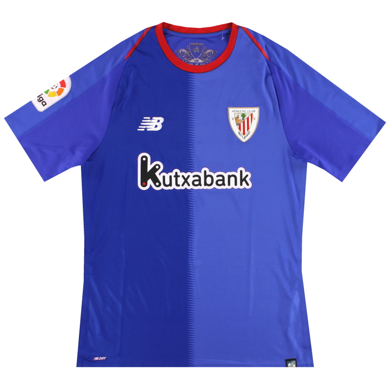 2018-19 Athletic Bilbao New Balance ’120 year’ Away Shirt L