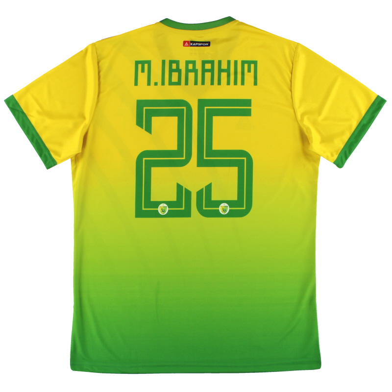 2019-20 Plateau United Kapspor Player Issue Home Shirt M.Ibrahim #25 *w/tags* L
