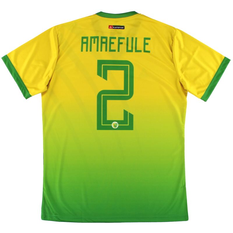 2019-20 Plateau United Kapspor Player Issue Home Shirt Amaefule #2 *w/tags* L