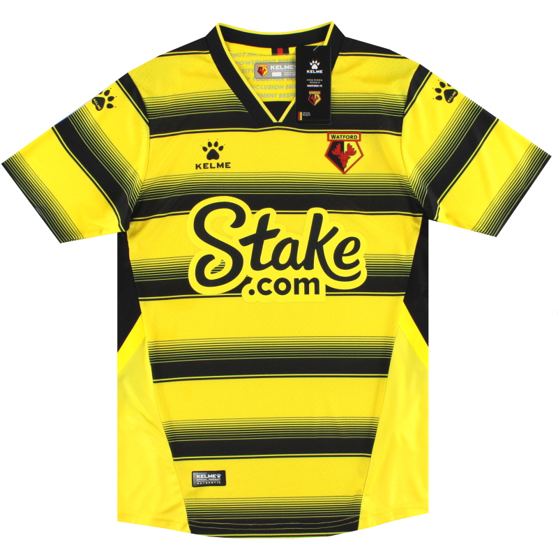 2021-22 Watford Kelme Home Shirt *BNIB*