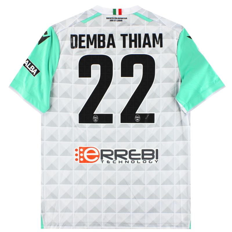 2022-23 SPAL Macron Player Issue Away Shirt Demba Thiam #22 *As New* XXL