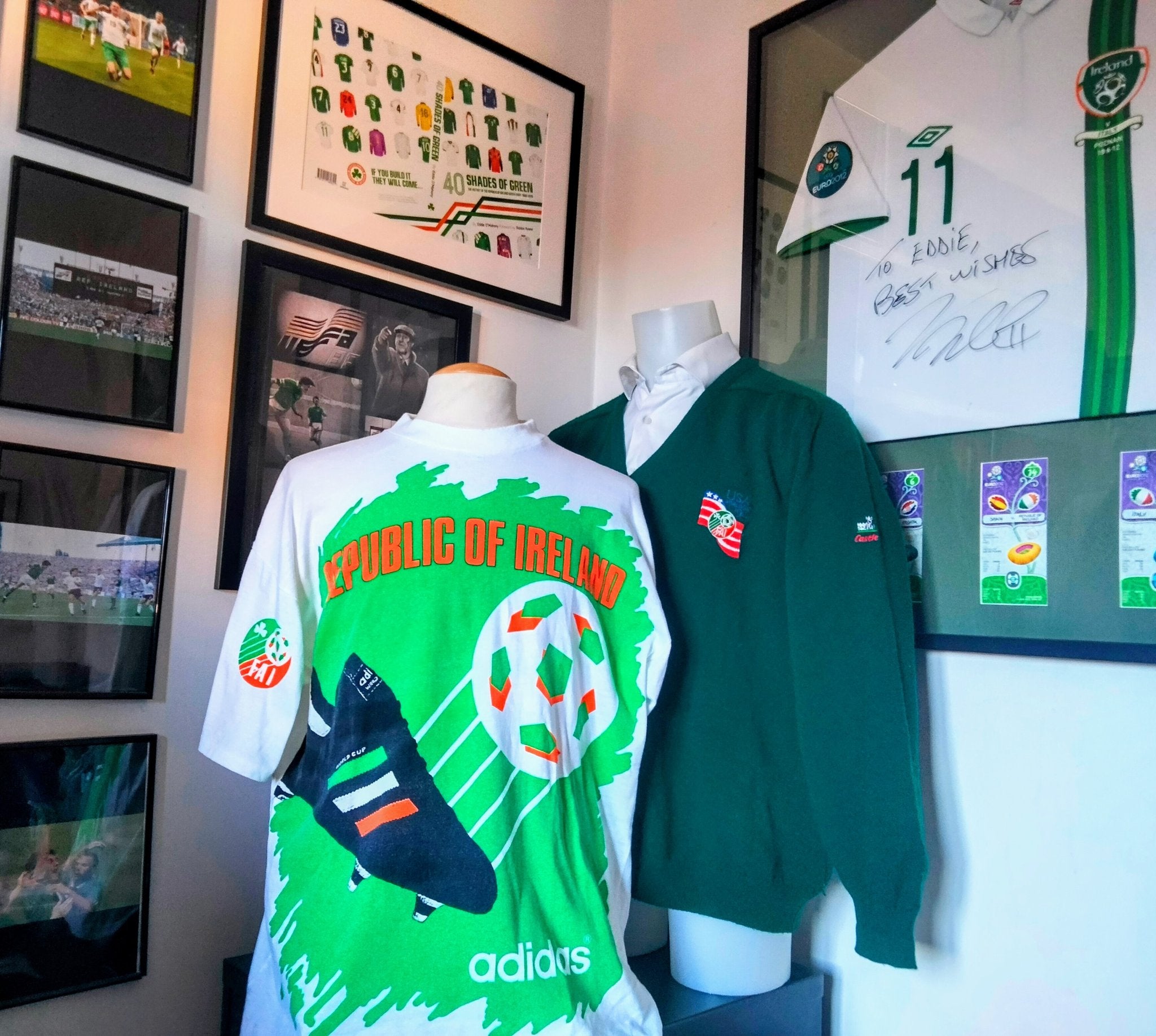My Match Worn Collection: Republic of Ireland