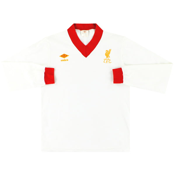 1976-82 Liverpool Umbro Away Shirt L/S M | Vintage Football Shirts