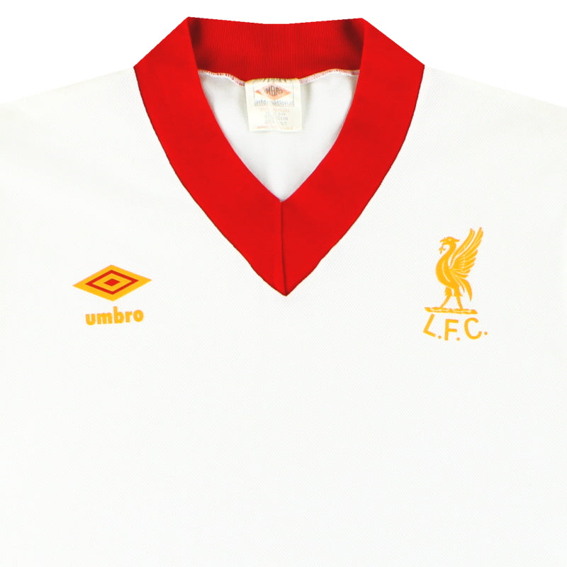 1976-82 Liverpool Umbro Away Shirt L/S M | Vintage Football Shirts