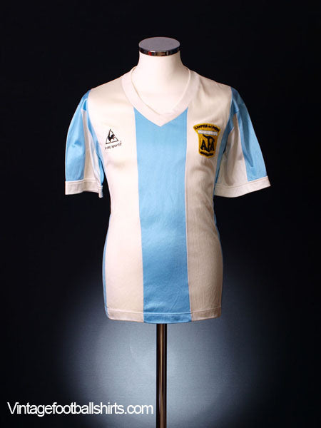 1978-80 Argentina Campeon Del Mundo Home Shirt M Football Shirt