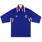 1978-82 Rangers Umbro Home Shirt L/S *As New* M Football Shirt