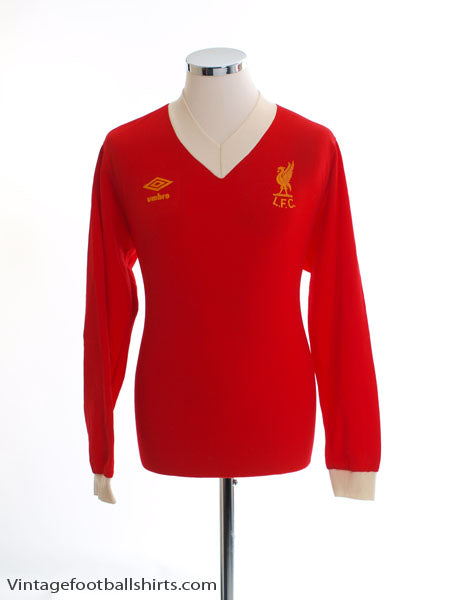 1979-82 Liverpool Home Shirt L/S *Mint* M Football Shirt