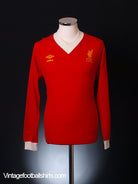1979-82 Liverpool Home Shirt L/S M Football Shirt