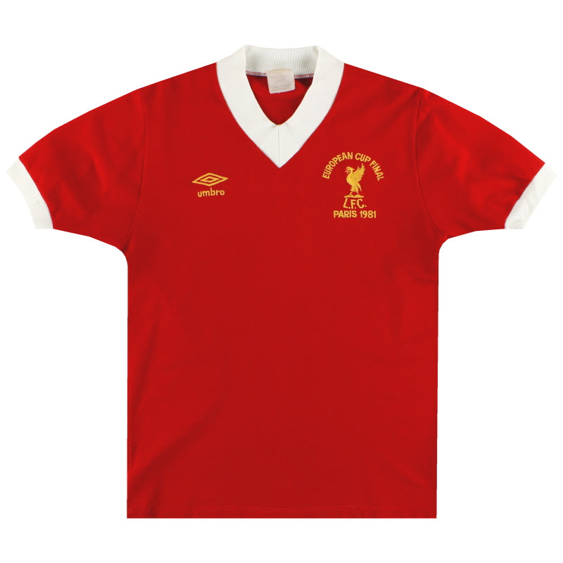 1979-82 Liverpool Umbro 'Cup Final' Home Shirt M | Vintage