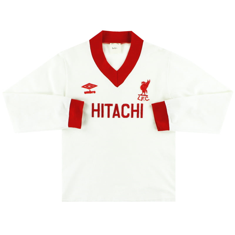 1979-82 Liverpool Umbro Away Shirt L/S Y | Vintage Football Shirts
