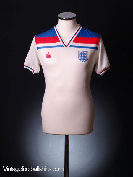 1980-83 England Home Shirt S Football Shirt