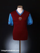 1981-82 Aston Villa Home Shirt L Football Shirt