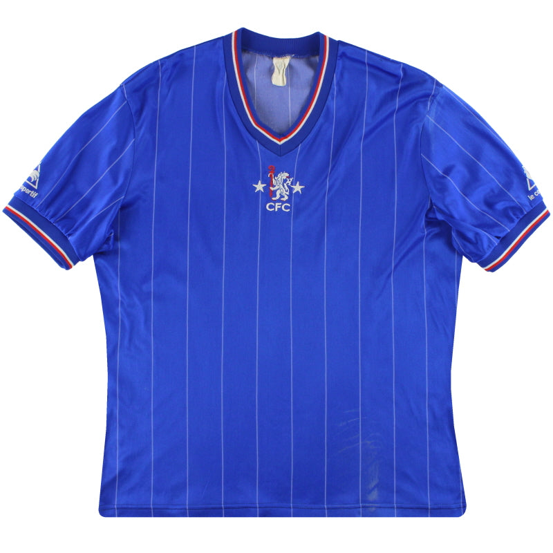 Le Coq Sportif 1982-83 Aston Villa 'Champions of Europe' Home Shirt - Football S Le Coq Sportif 1982-83 Aston Villa 'Champions of Europe' Home Shirt - Football S