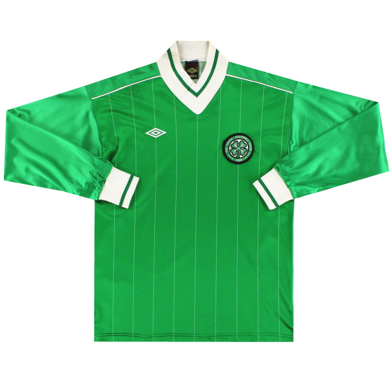 1982-83 Celtic Umbro Third Shirt L/S *As New* L Football Shirt