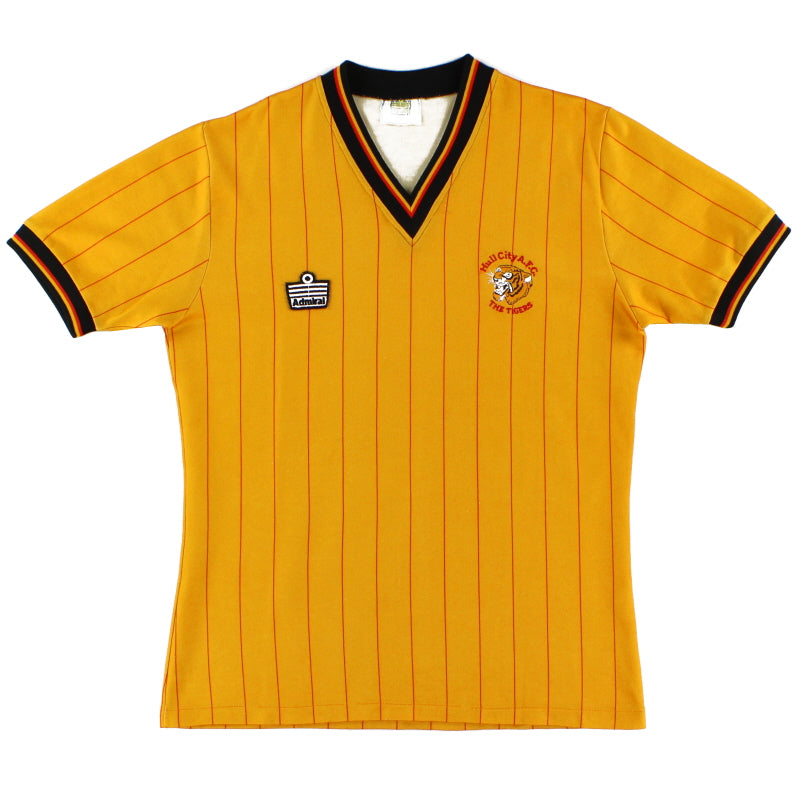 1982-83 Hull City Home Shirt L Football Shirt