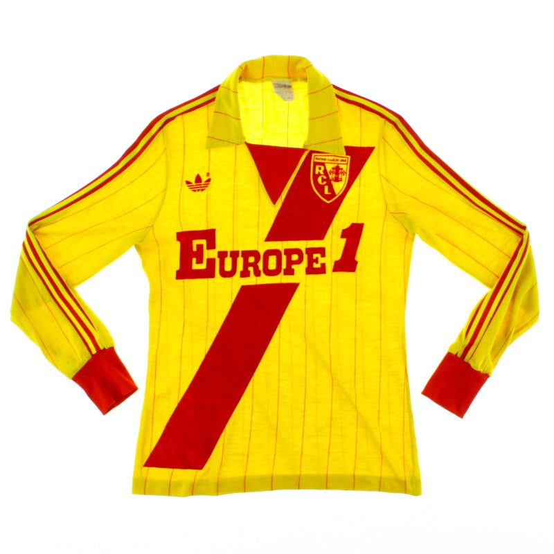 1982-83 Lens Home Shirt L/S S Football Shirt
