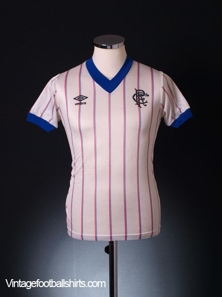 1982-83 Rangers Away Shirt S Football Shirt