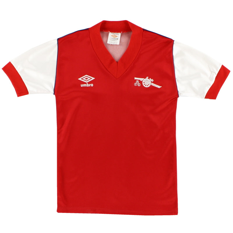 1982-84 Arsenal Home Shirt L.Boys Football Shirt