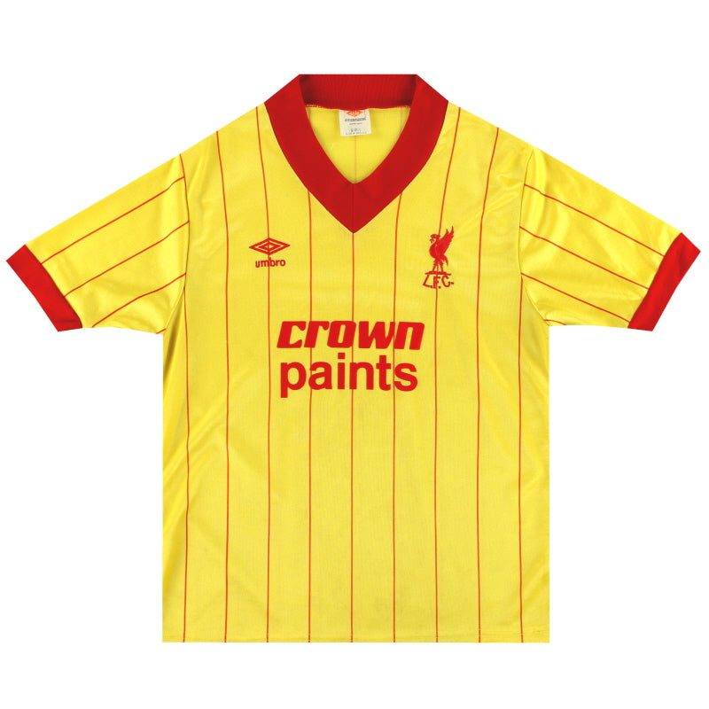 1982-84 Liverpool Umbro Away Shirt M Football Shirt