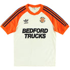 1982-84 Luton Town adidas Home Shirt M Football Shirt
