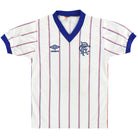 1982-84 Rangers Umbro Away Shirt L.Boys Football Shirt