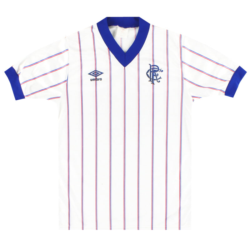 1982-84 Rangers Umbro Away Shirt L Football Shirt