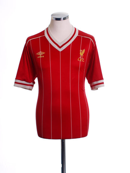 1982-85 Liverpool Home Shirt M Football Shirt
