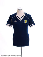 1982-85 Scotland Home Shirt *Mint* S Football Shirt