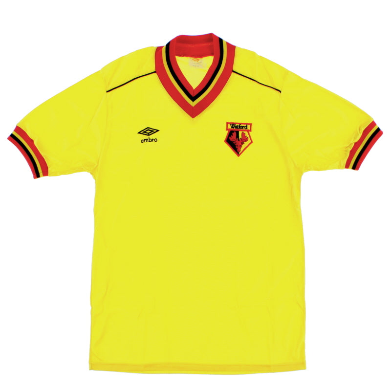 1982-85 Watford Home Shirt M Football Shirt