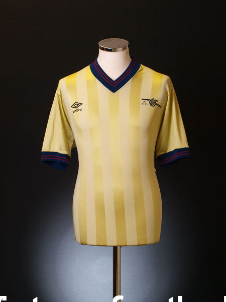 1983-85 Arsenal Away Shirt L Football Shirt