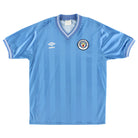 1983-85 Manchester City Home Shirt M Football Shirt