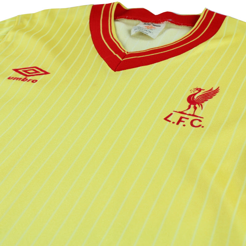 1984-85 Liverpool Umbro Away Shirt S | Vintage Football Shirts