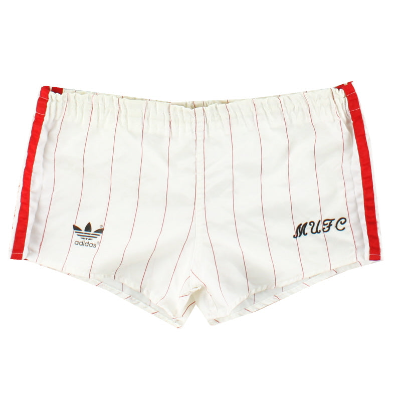 1984-86 Manchester United adidas Home Shorts XS Football Shorts