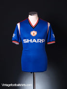 1984-86 Manchester United Third Shirt L Football Shirt