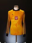 1984-86 Poland Match Issue Goalkeeper Shirt #1 L/S L Football Shirt