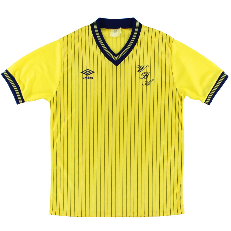 1984-86 West Brom Umbro Away Shirt M Football Shirt